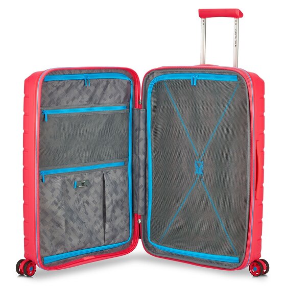 Roncato B-Flying Move 4 Rollen Trolley 68 cm mit Dehnfalte