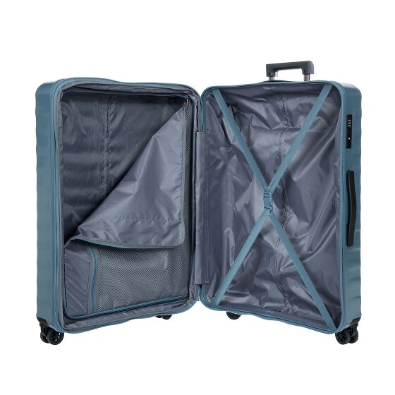 Bric's Nausicaa 4 Rollen Trolley L 78 cm mit Dehnfalte