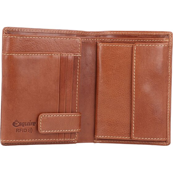 Esquire Denver Geldbörse RFID Leder 9 cm