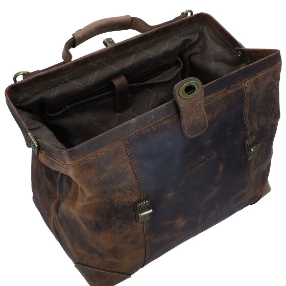 Greenland Nature Classic Bügeltasche Doktorkoffer Leder 41 cm