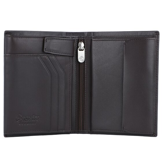 Esquire New Silk Geldbörse Leder 9 cm