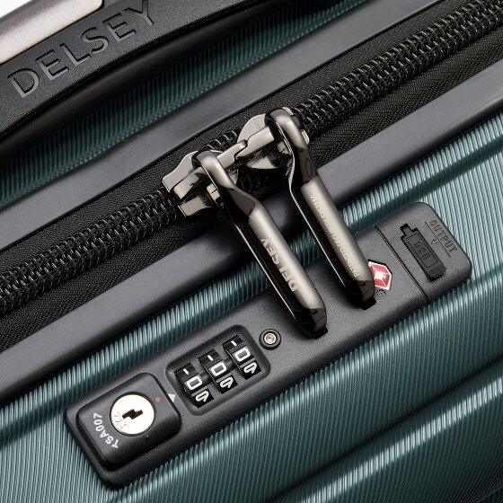 Delsey Paris Shadow 5.0 Slim 4-Rollen Kabinentrolley 55 cm