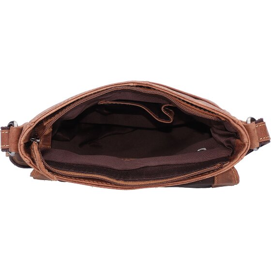 Greenburry Vintage Umhängetasche Leder 22 cm