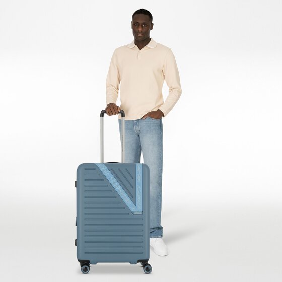 American Tourister Dynabelt 4 Rollen Trolley 66 cm mit Dehnfalte