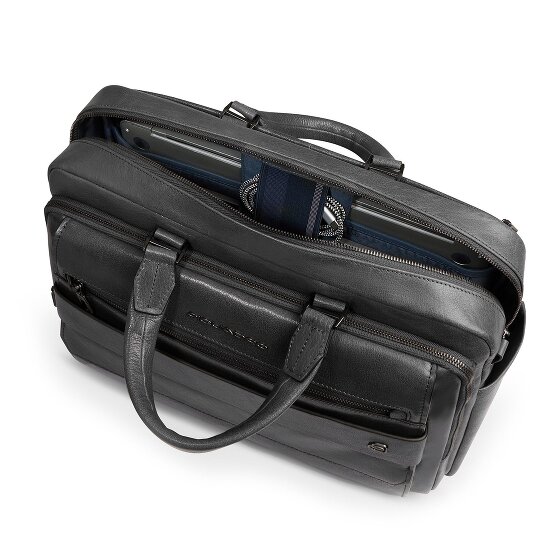 Piquadro Solm Aktentasche Leder 42 cm Laptopfach