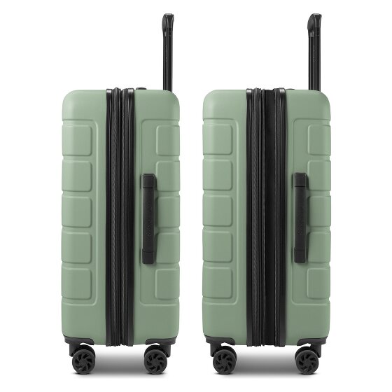 Saxoline Miami 4 Rollen Trolley M 65 cm mit Dehnfalte