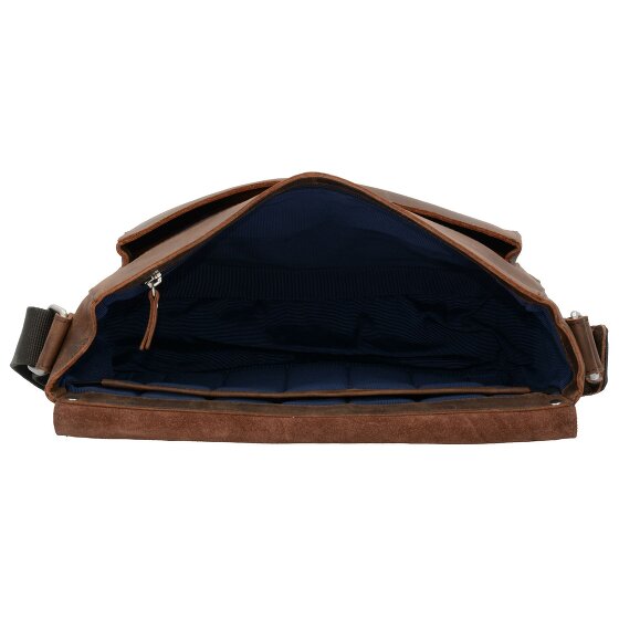 Leonhard Heyden Salisbury Umhängetasche Leder 34 cm Laptopfach