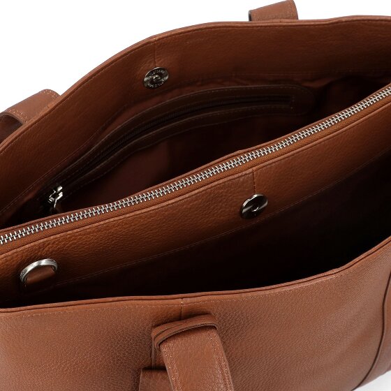 Burkely Soft Skylar Schultertasche Leder 36 cm Laptopfach