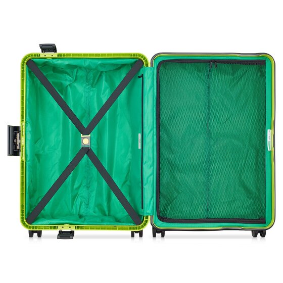 Delsey Paris x United Colors of Benetton Color Block Hardside 4-Rollen Trolley 67 cm Delsey Paris x United Colors of Benetton Color Block Hardside 4-Rollen Trolley 67 cm