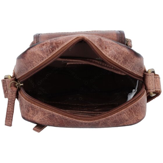 Greenland Nature Mascu & Line Umhängetasche Leder 20 cm