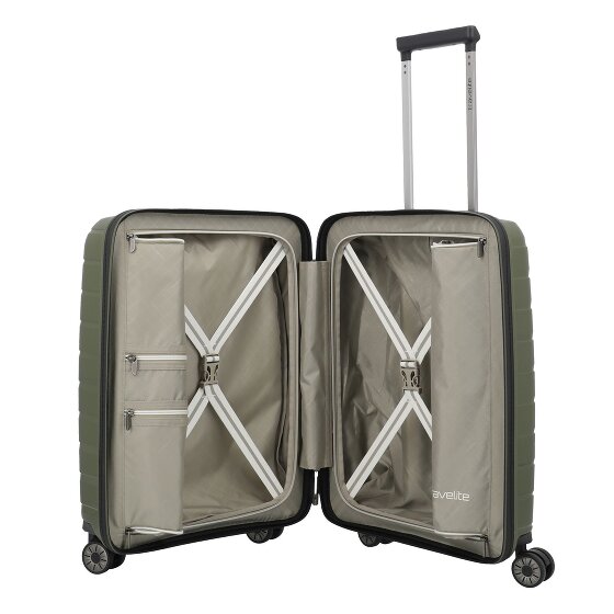 Travelite Air Base 4 Rollen Kabinentrolley 55 cm Laptopfach