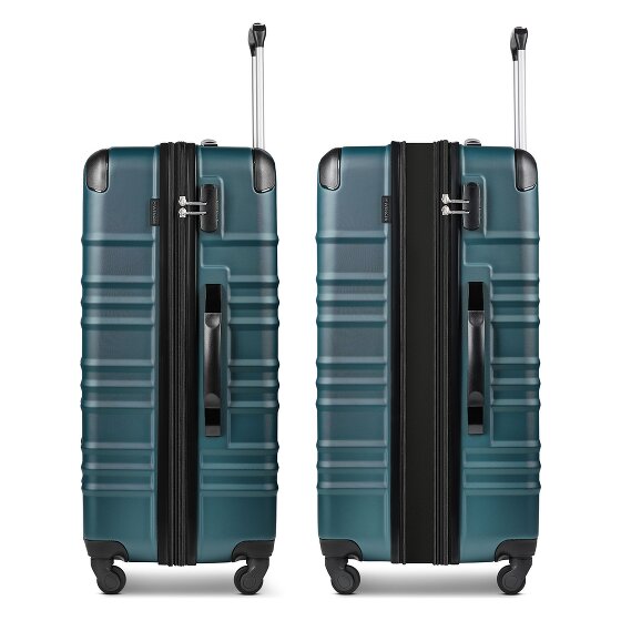 Wenger Amplar Evo 4 Rollen Trolley L 75 cm mit Dehnfalte