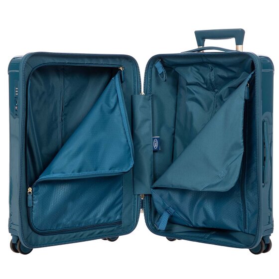 Bric's Positano 4 Rollen Trolley 82 cm mit Dehnfalte