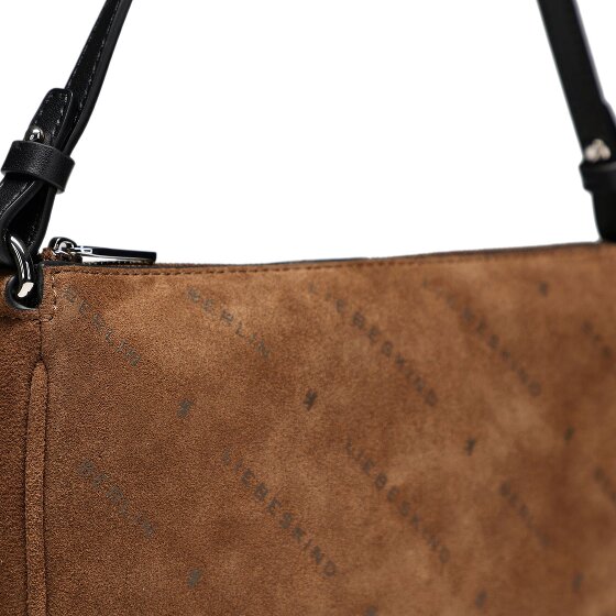 Liebeskind Monogram Schultertasche Leder 23.5 cm