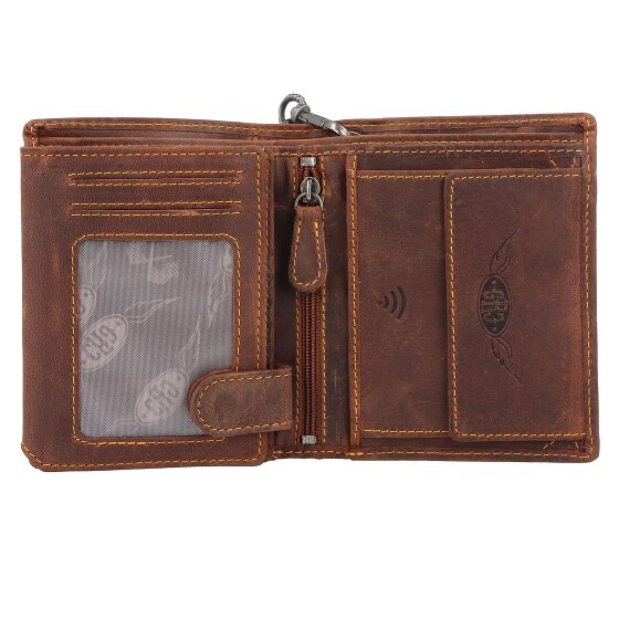 Greenburry Racing Collection Memphis Geldbörse RFID Leder 10 cm