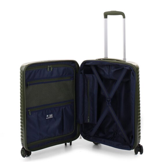 MODO by Roncato Vega 4 Rollen Kabinentrolley 55 cm mit Dehnfalte