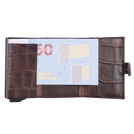 Joop! Fano C-Three Kreditkartenetui RFID Schutz Leder 7 cm Joop! Fano C-Three Kreditkartenetui RFID Schutz Leder 7 cm