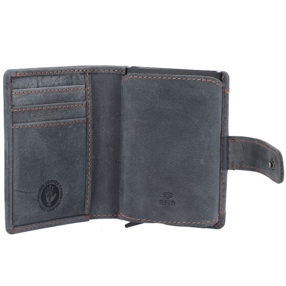 Greenburry Vintage Original Geldbörse RFID Leder 8 cm