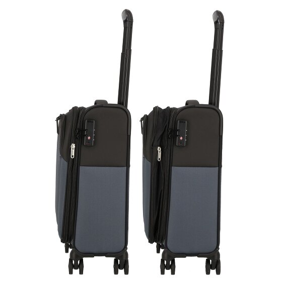 American Tourister Daring Dash 4 Rollen Kabinentrolley 55 cm mit Dehnfalte