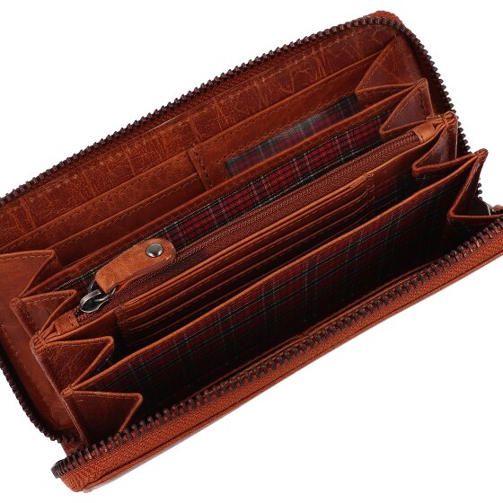 Greenburry House of Norway Geldbörse RFID Schutz Leder 19 cm