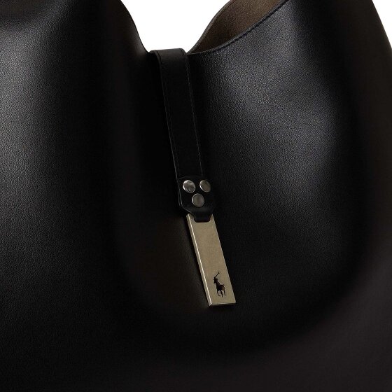 POLO RALPH LAUREN Polo ID Schultertasche Leder 40 cm