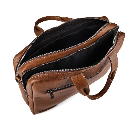 Plevier Jimmy Aktentasche Leder 31 cm Laptopfach