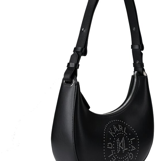 Karl Lagerfeld Circle Schultertasche Leder 28 cm