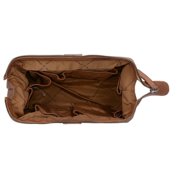 The Chesterfield Brand Wax Pull Up Kulturbeutel Leder 29 cm