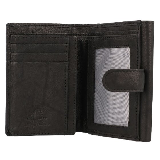 Greenburry Basic Geldbörse RFID Leder 13 cm