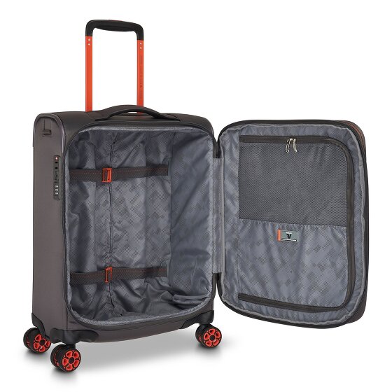 Roncato Move 4 Rollen Kabinentrolley 55 cm mit Dehnfalte