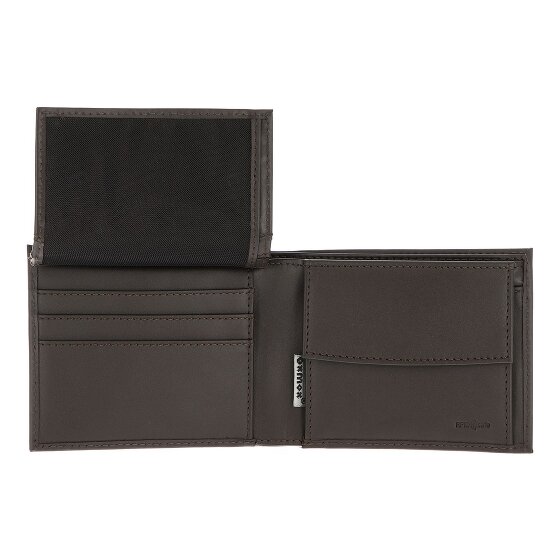 oxmox Leather Geldbörse RFID Schutz Leder 10 cm