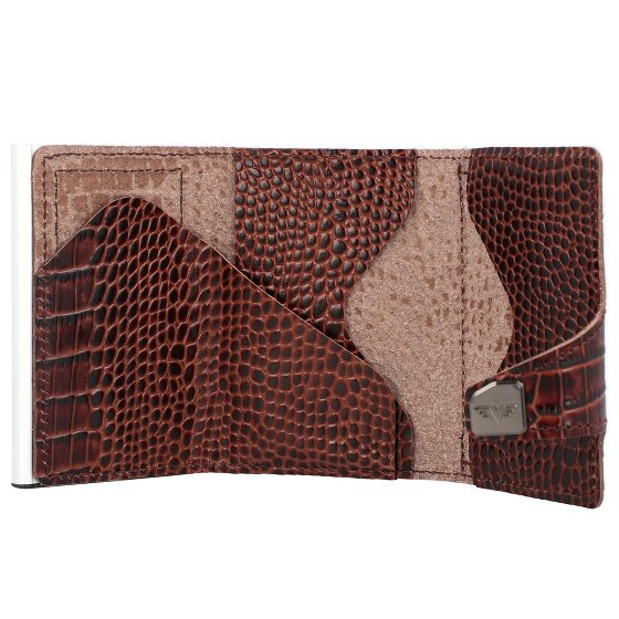 Tru Virtu Click & Slide Kreditkartenetui RFID Leder 6,5 cm