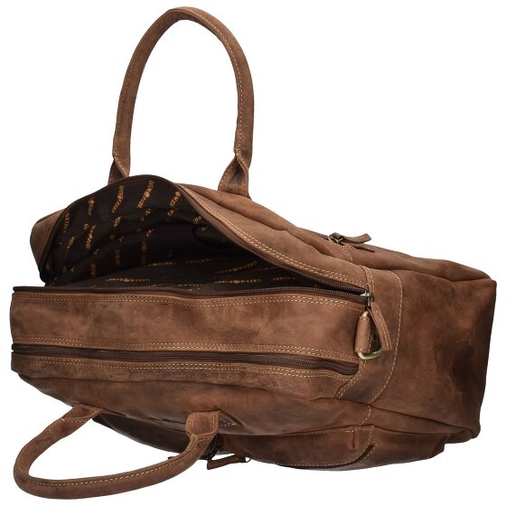 Greenburry Vintage Aktentasche Leder 40 cm Laptopfach