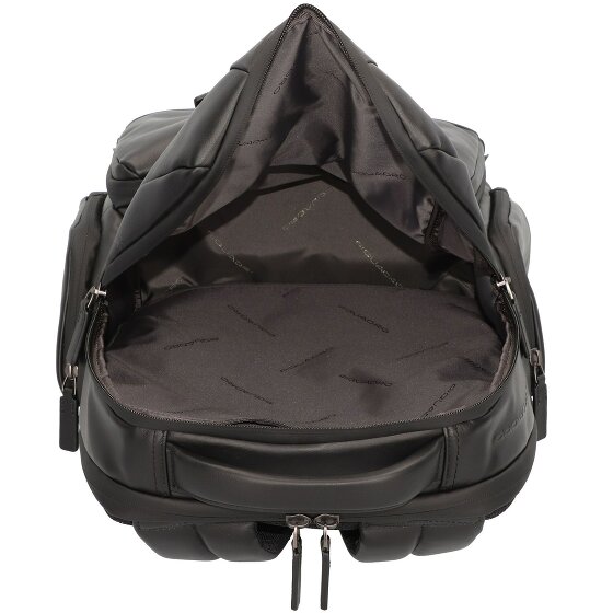 Piquadro Urban Business-Rucksack RFID Schutz Leder 44 cm Laptopfach