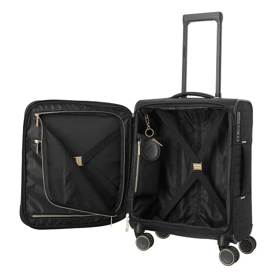Travelite Barbara 4 Rollen Kabinentrolley S 55 cm mit Dehnfalte