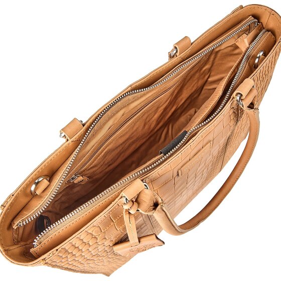 Burkely Cool Colbie Shopper Tasche Leder 35 cm Laptopfach