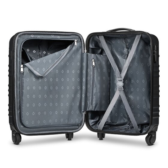 Wenger Amplar Evo 4 Rollen Kabinentrolley S 53 cm mit Dehnfalte