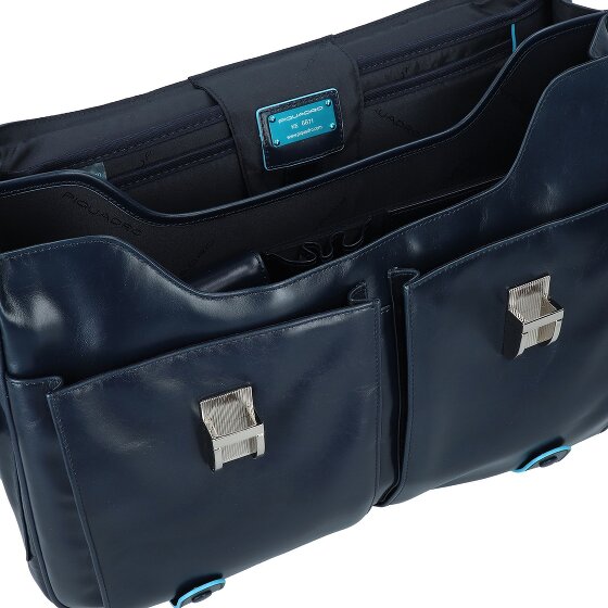 Piquadro Blue Square Aktentasche Leder 43 cm Laptopfach