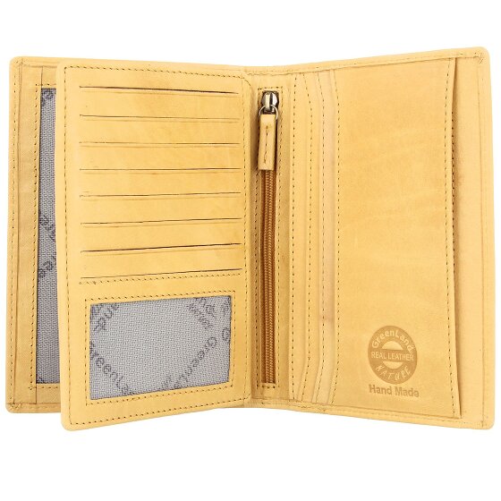 Greenland Nature Soft Colour Reisepassetui RFID Leder 12 cm