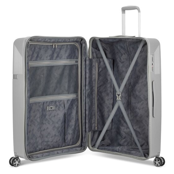 Roncato Airglam 4 Rollen Trolley L 77 cm mit Dehnfalte