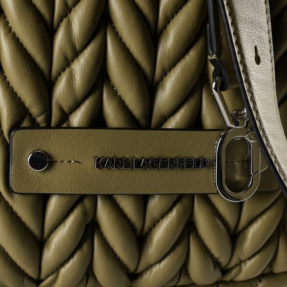 Karl Lagerfeld Weave Schultertasche 27 cm