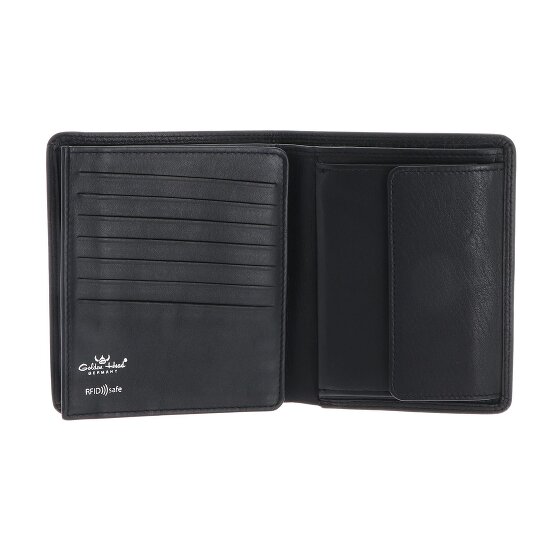 Golden Head Polo Geldbörse RFID Schutz Leder 12.5 cm