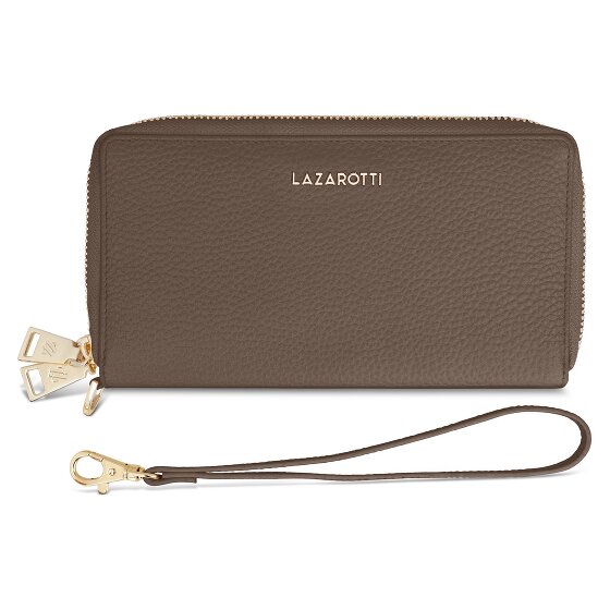 Lazarotti Bologna Leather Geldbörse RFID Schutz Leder 20 cm
