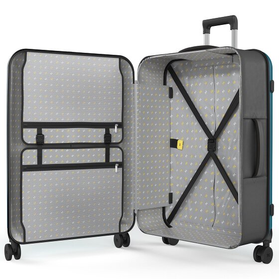 Rollink Vega 360 faltbarer 4-Rollen Trolley L 76 cm