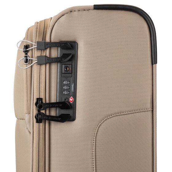 Pack Easy GoOn 4 Rollen Kabinentrolley 55 cm Laptopfach
