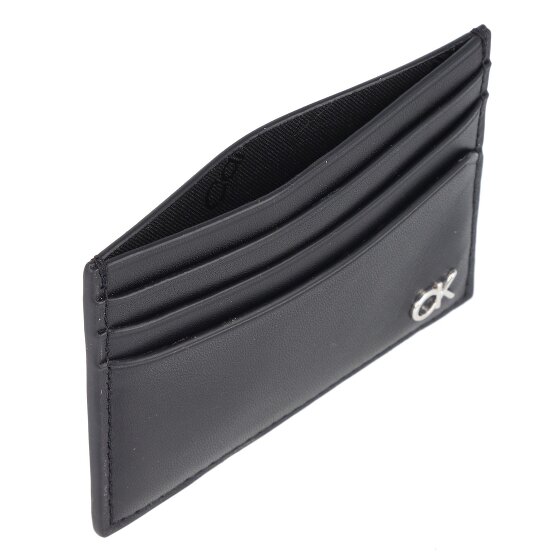 Calvin Klein Metal CK Kreditkartenetui Leder 10 cm