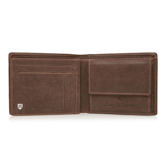 Castelijn & Beerens Geldbörse RFID Schutz Leder 11.5 cm