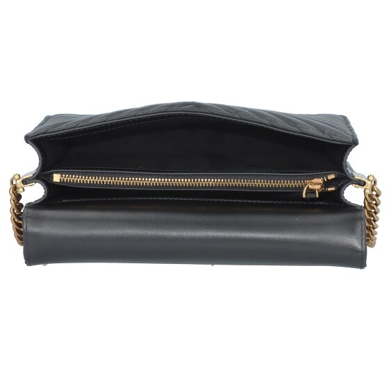 PINKO Love Click Umhängetasche Leder 25 cm