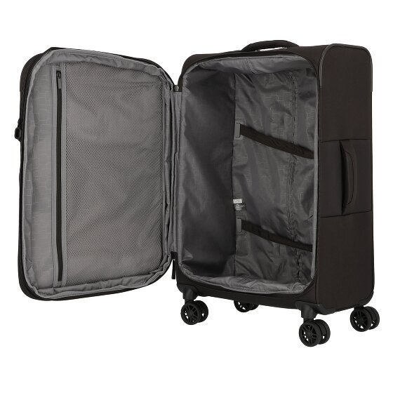 Jump Monthélys 4 Rollen Trolley 67 cm mit Dehnfalte