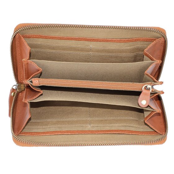 Burkely Vintage Charly Geldbörse RFID Leder 19 cm